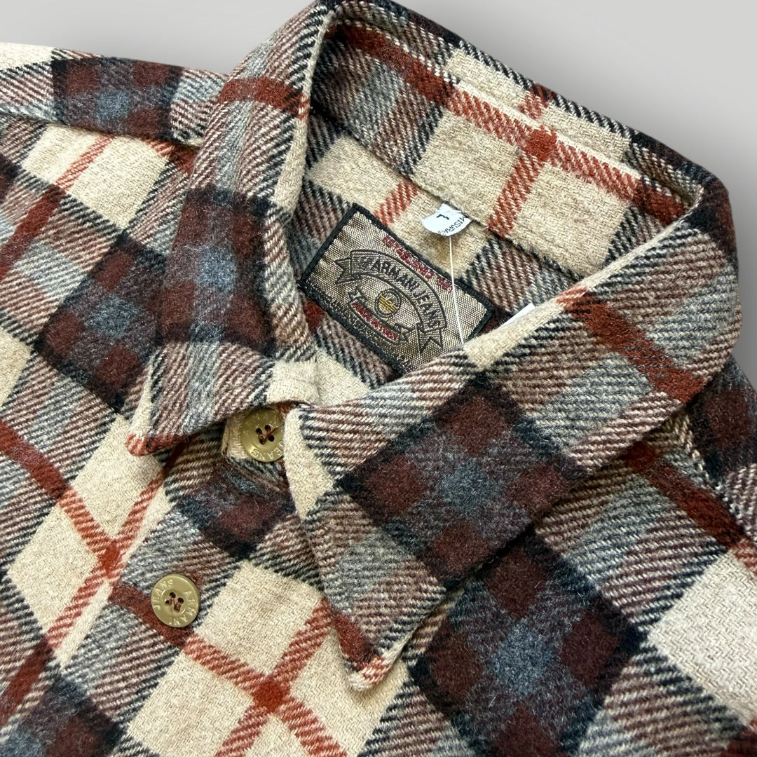 1990's Armani Jeans Gold Label Wool Shirt L | Default Title, Gold