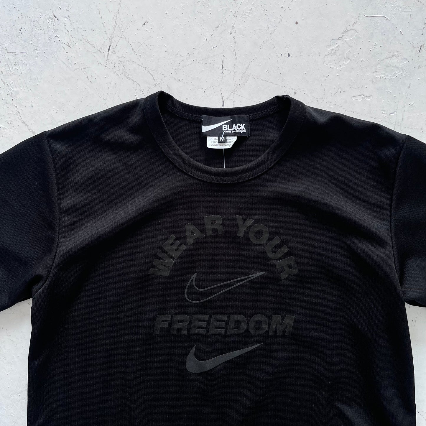 2021 cdgb x nike mesh tee | Black, Black