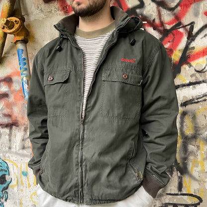 2000's Stussy Work Wear Jacket (M) | Default Title, Green