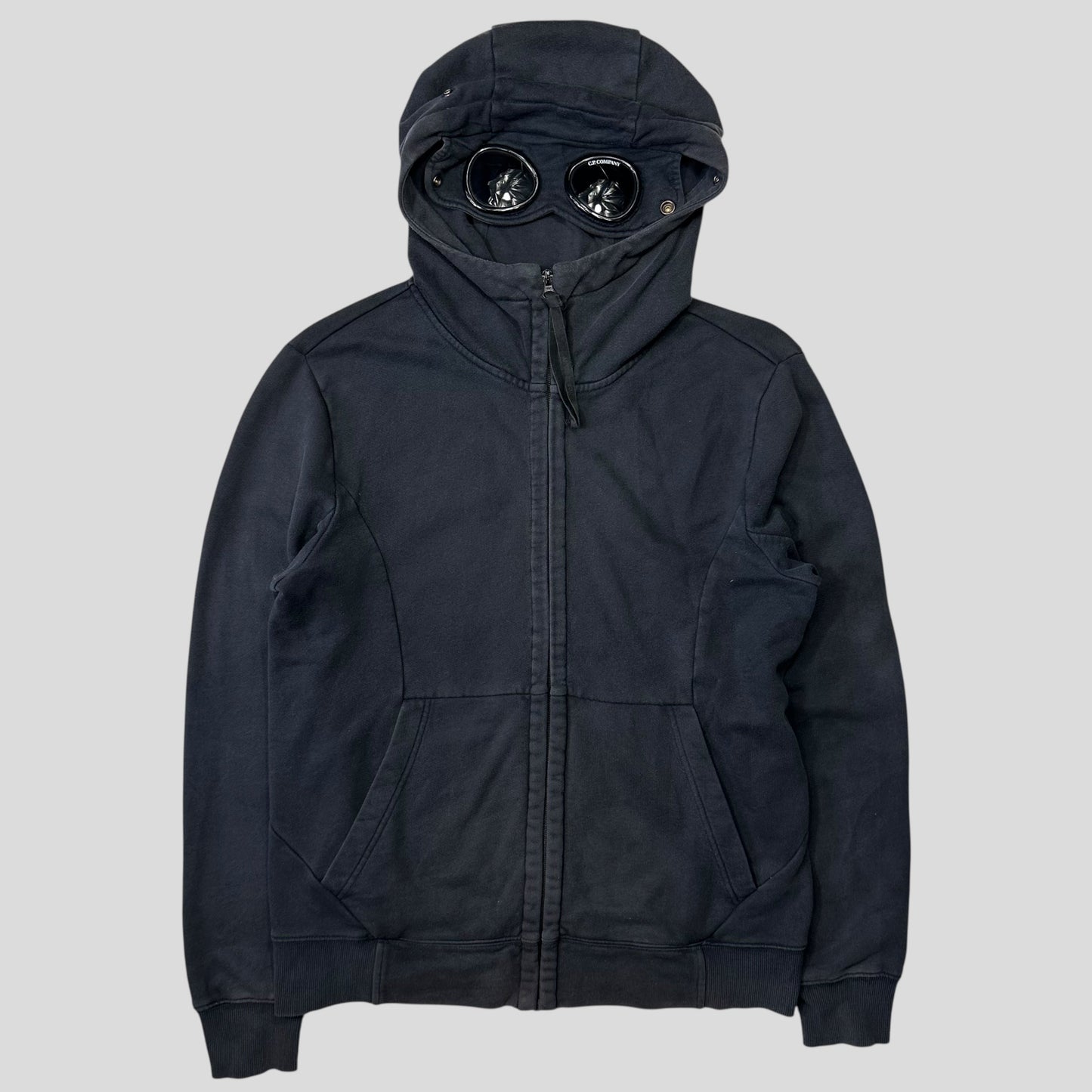 CP Company Navy Goggle Hoodie - M/L