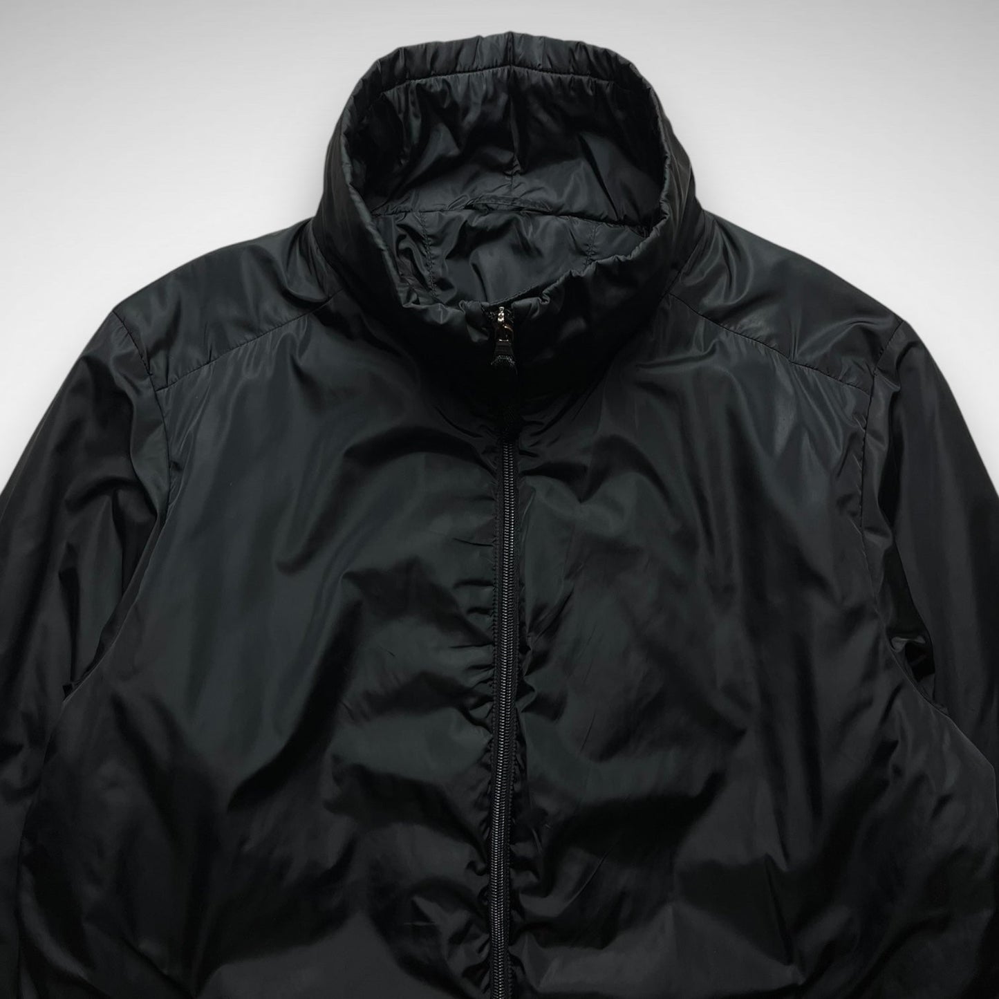 Prada Padded Nylon Overcoat (2000s)