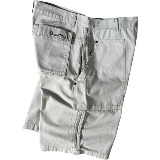 Airwalk 00’s Panelled Cargo Shorts W36 | W36, Cream