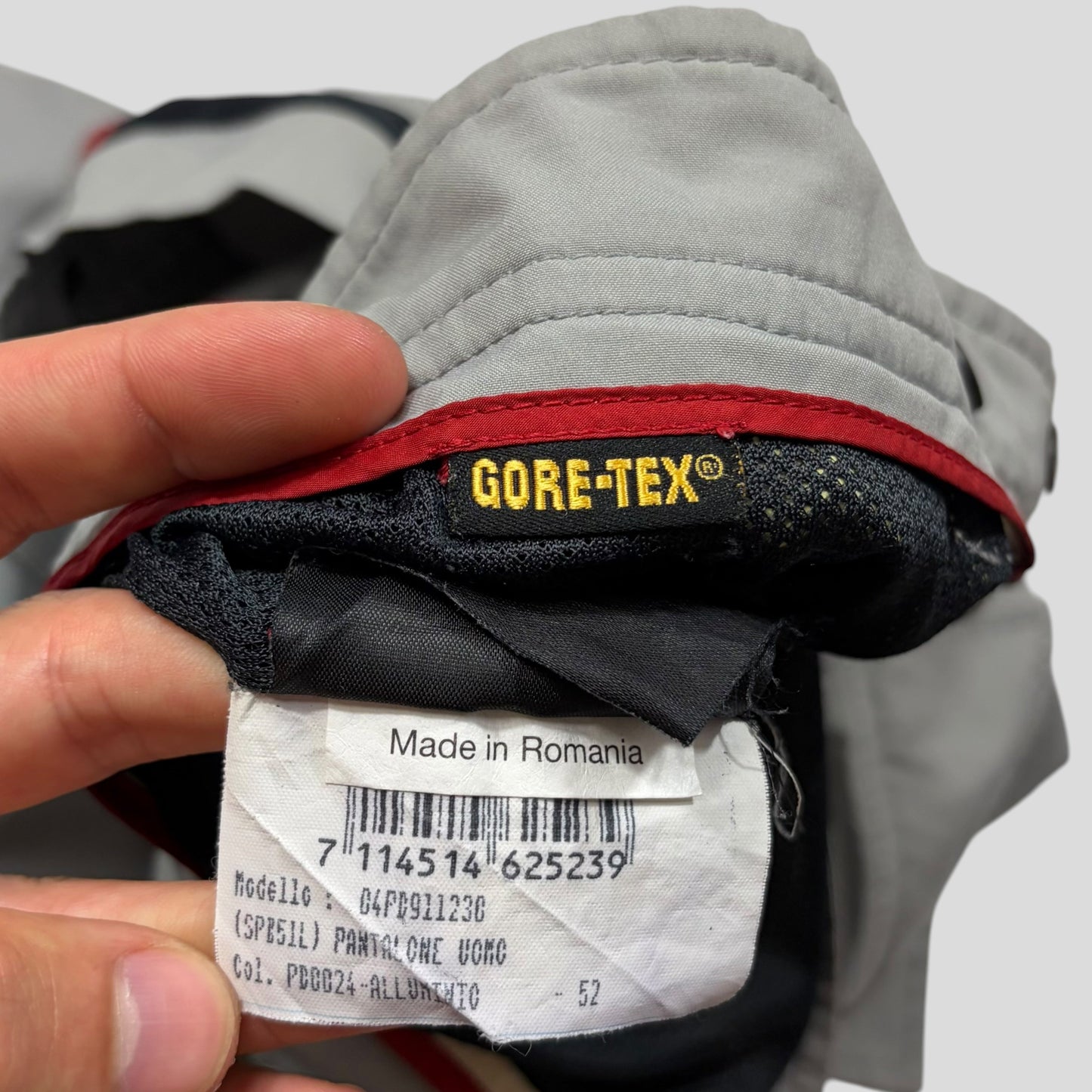 Prada Challenge 2003 Goretex Red Logo Cargo Trousers - IT52 | Default Title, Multicoloured