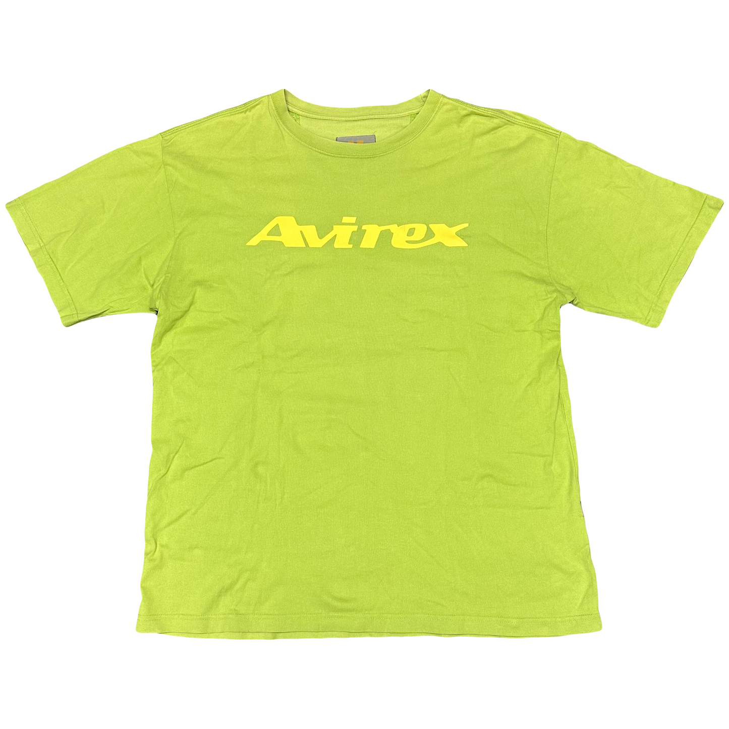 Avirex Spellout T-Shirt In Green ( L )