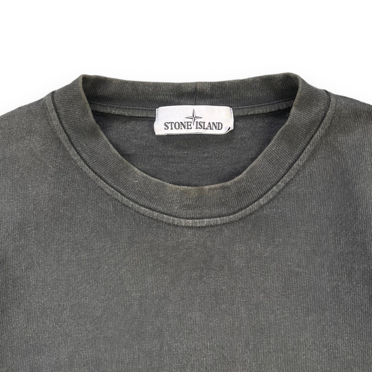 Stone Island Washed Grey Sweatshirt (L) | Default Title, Grey