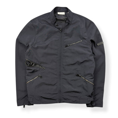 2000's DKNY Multizip Moto Jacket (L) | Default Title, Navy