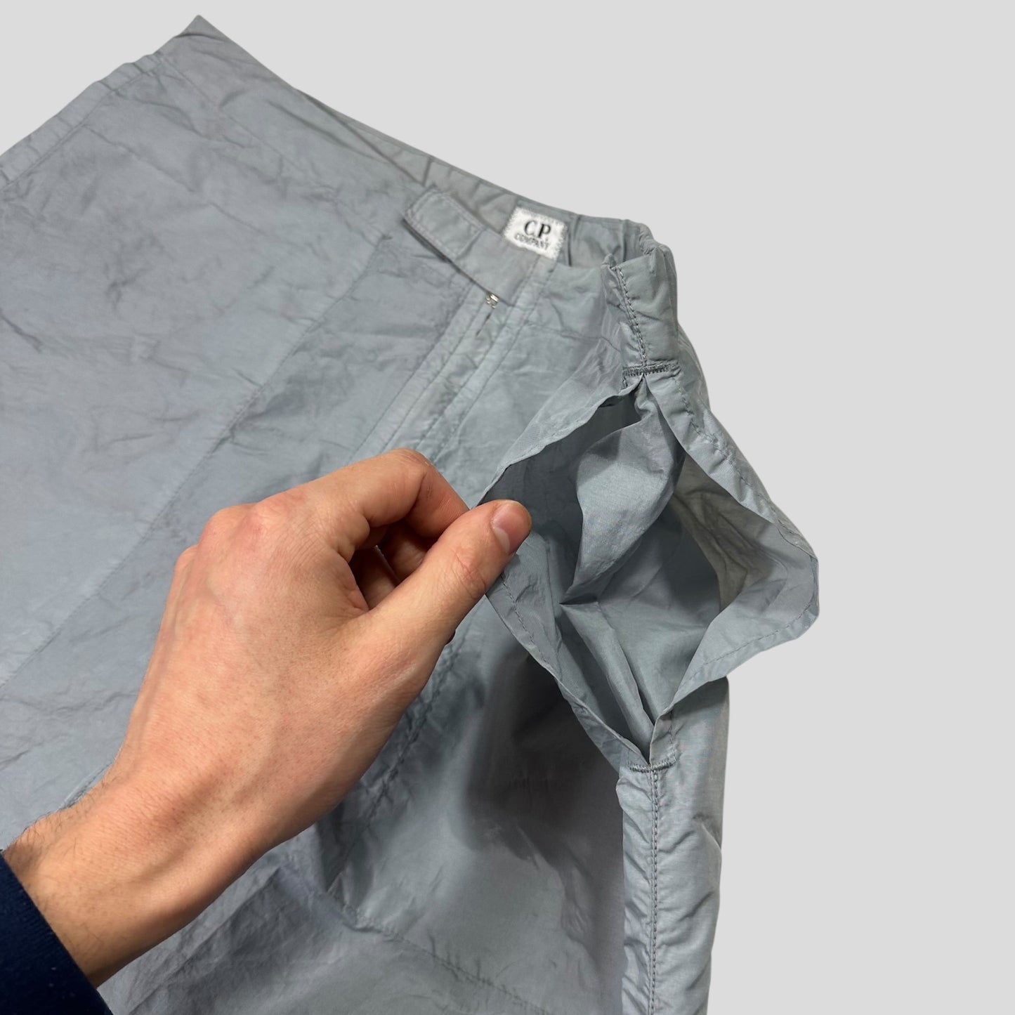 CP Company 2000 Ice Blue Millenium Nylon Technical Trousers - 34 | Default Title, Blue