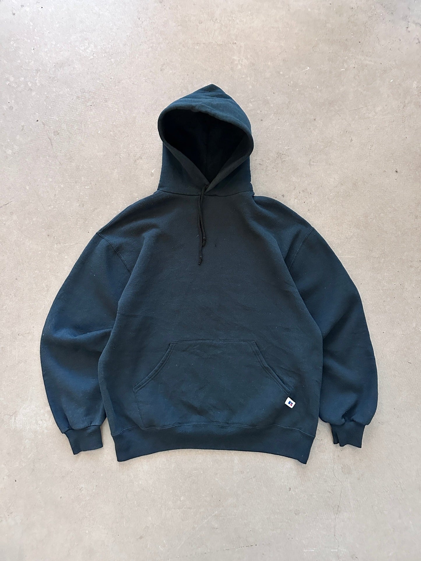 1990's Russell Athletic Blank Hoodie - L | Large, Multicoloured
