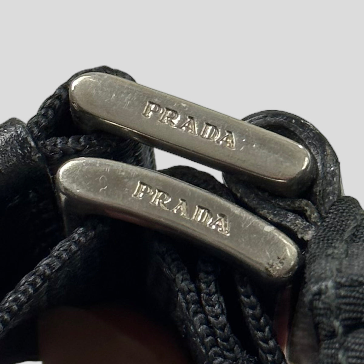 Prada Milano 00’s Nylon Rectangle Crossbody Bag | O/S, Black