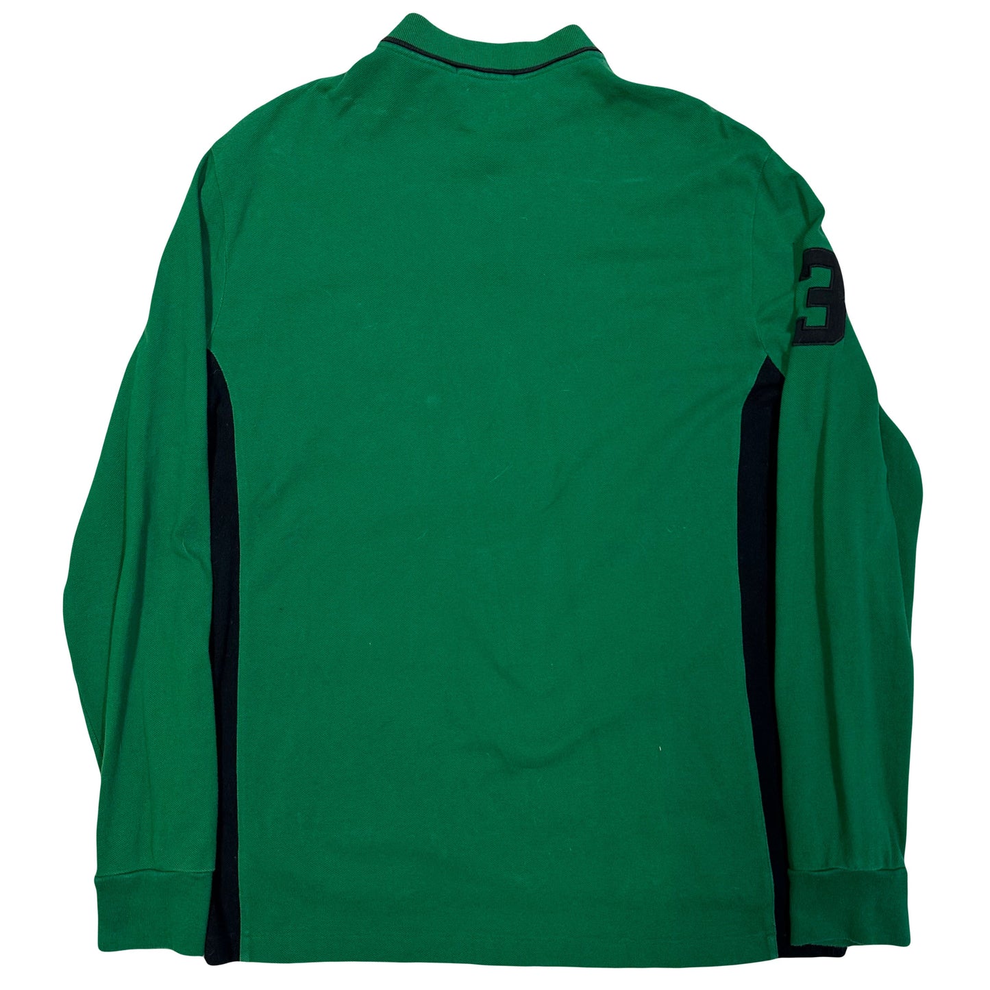 Ralph Lauren Longsleeve Polo In Green ( L )