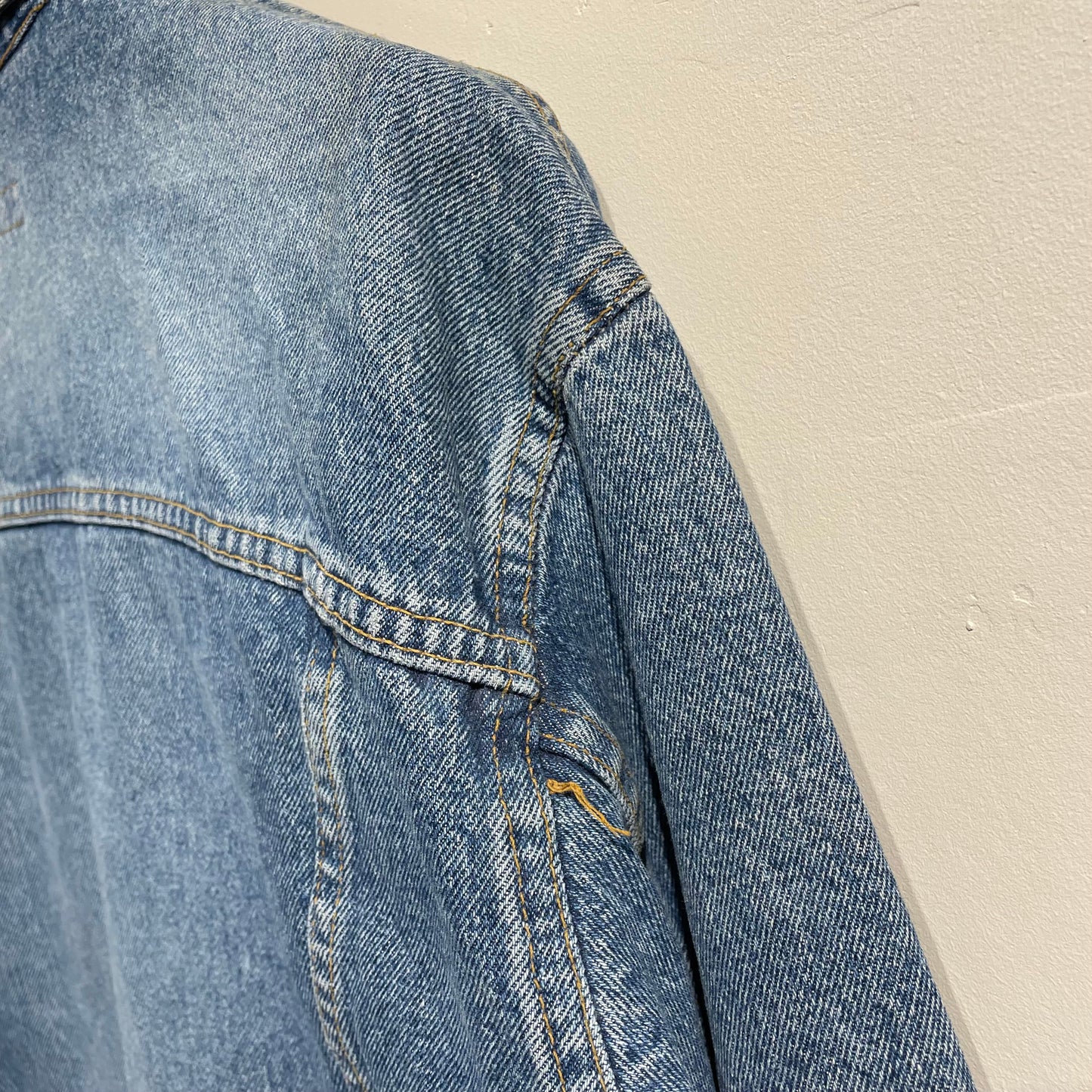 Katharine Hamnett Denim Trucker Jacket | O/S, Light Blue