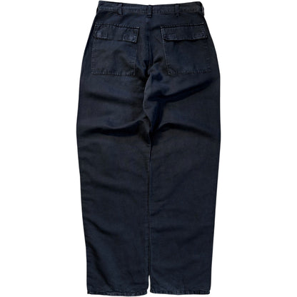 Armani Jeans 00’s Hemp Blend Pants W31 | W31, Black