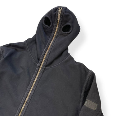 AW2009 Stone Island Denims Full Zip Face Mask Hoodie (L) | Default Title, Multicoloured