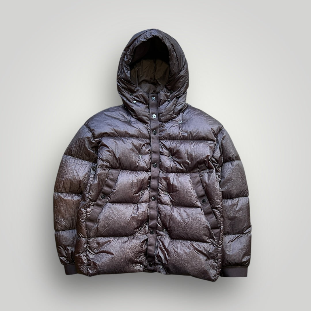 Stone Island Poly Strata Ice Jacket L | Default Title, Orange