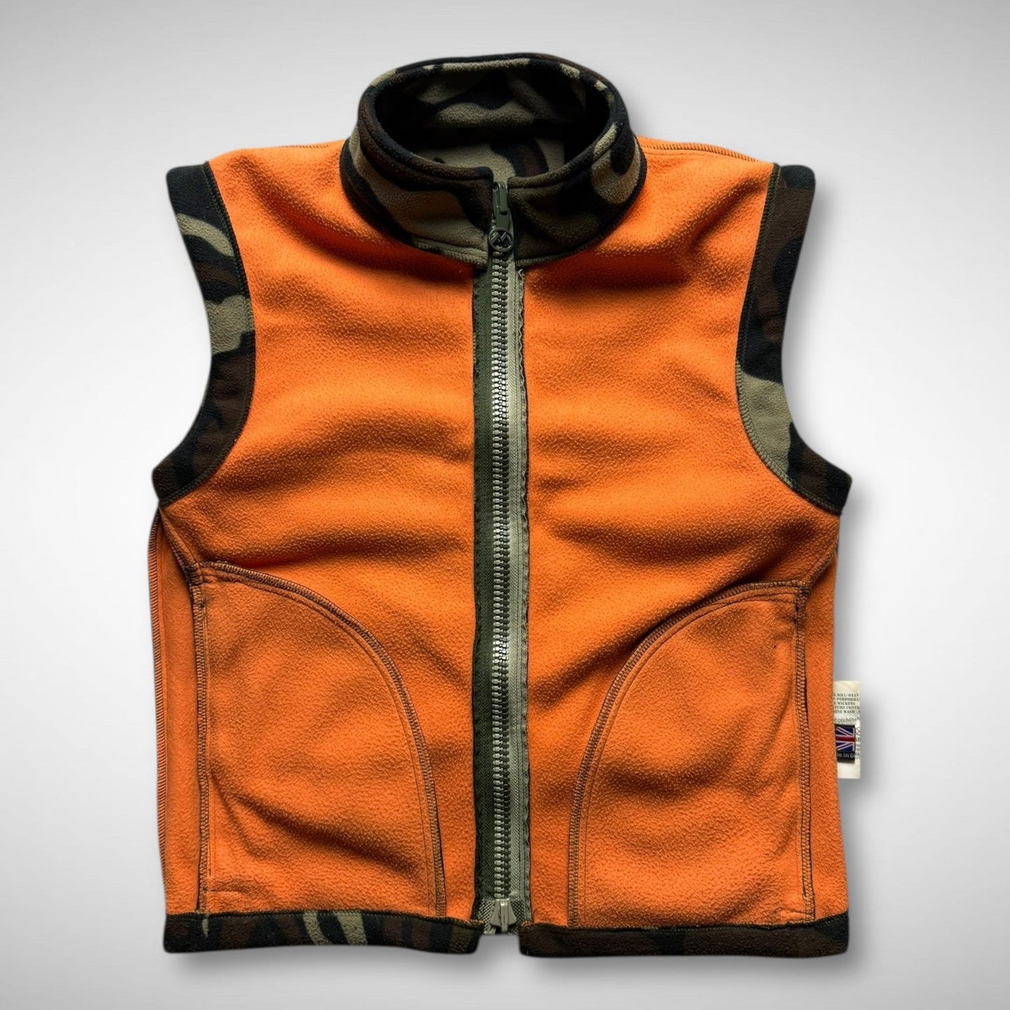 Maharishi Reversible Camo Fleece Vest (1998)