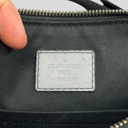 Louis Vuitton Damiere Discovery Monogram BB Leather Infini Messenger Bag | O/S, Grey