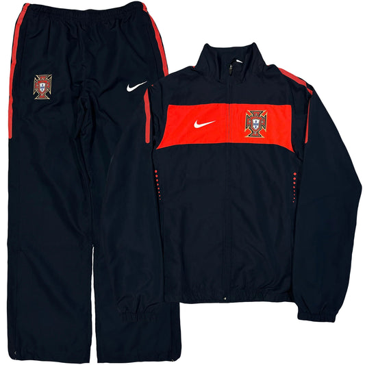 Nike Portugal 2010/11 Tracksuit In Navy ( XL )