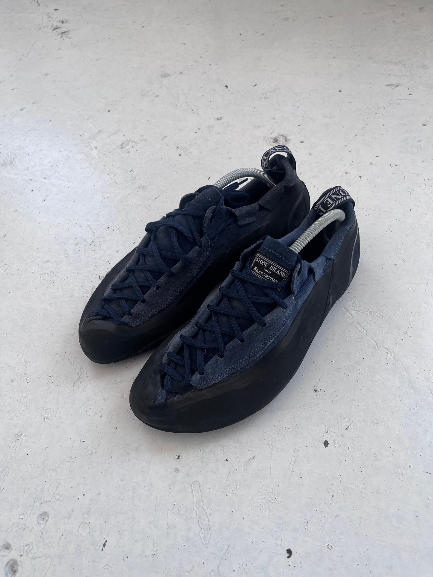 2003 stone island x la sportiva shoes | BLUE, Blue