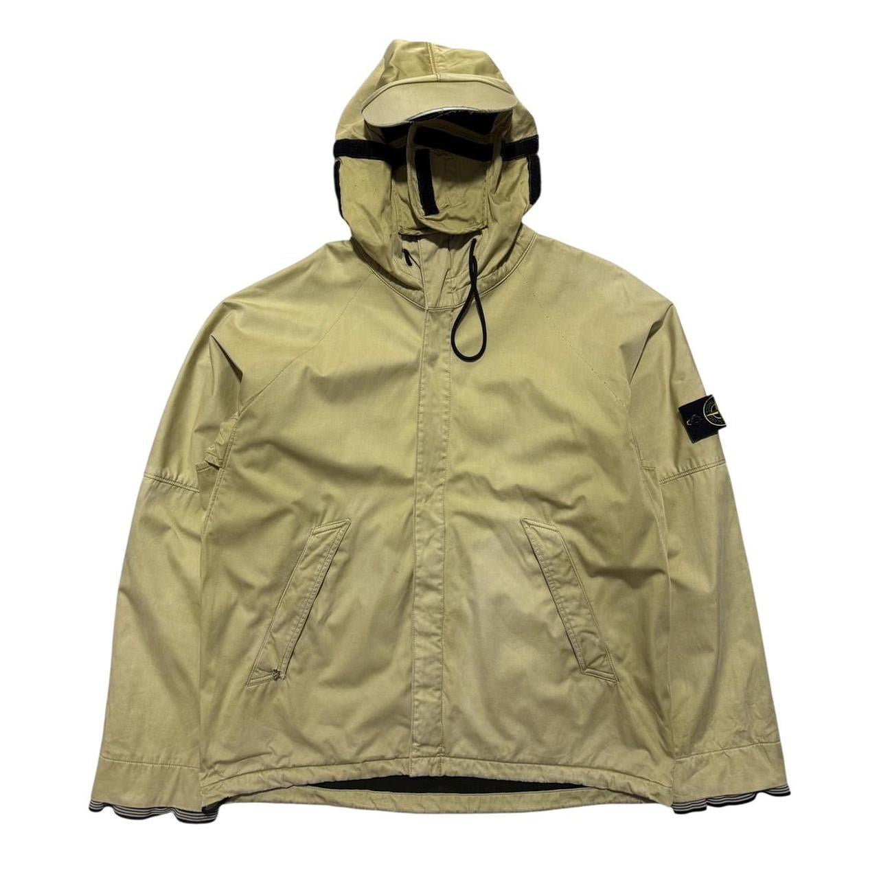 Stone Island Raso Floccato Riot Mask Jacket
