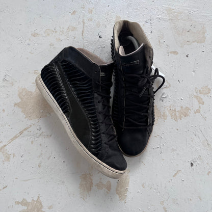 2011 alexander mcqueen x puma gills brown trainers | BROWN, Brown