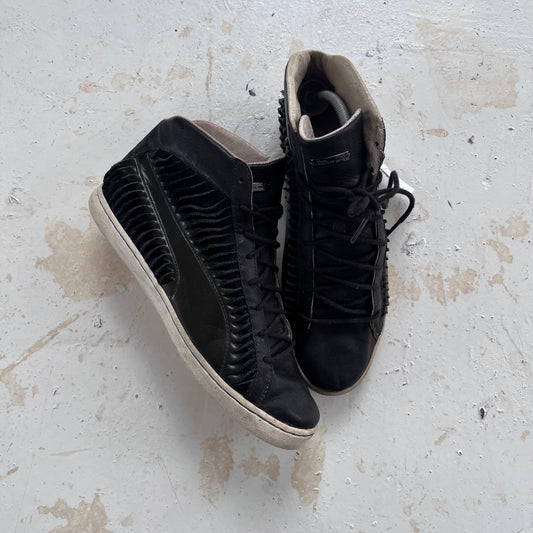 2011 alexander mcqueen x puma gills brown trainers | BROWN, Brown