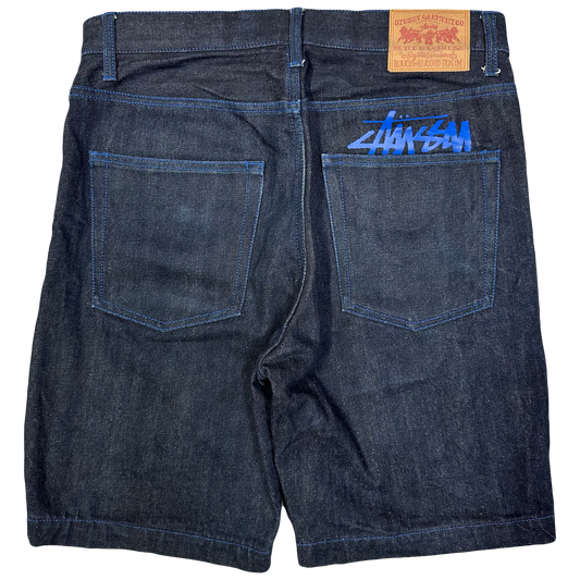 Stüssy Jorts With Blue Print ( W30 )