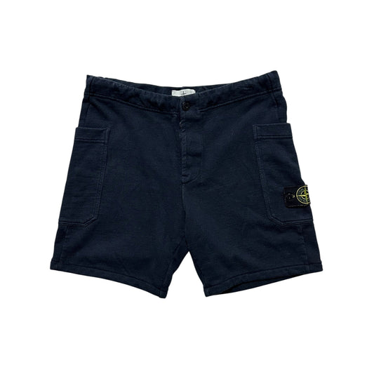 Stone Island Cotton Cargo Bermuda Shorts