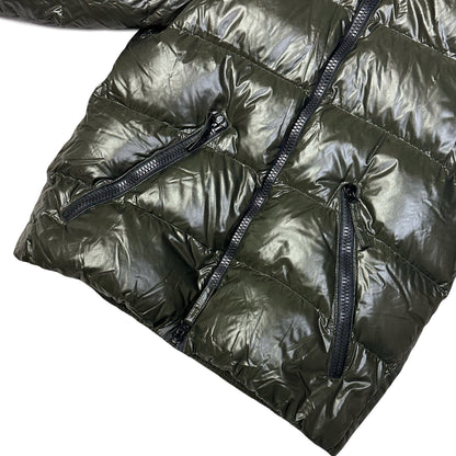 Duvetica Puffer Jacket In Khaki Green ( M )