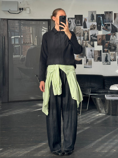 Max Mara Weekend 2000s Concealed Placket Bomber Jacket - M