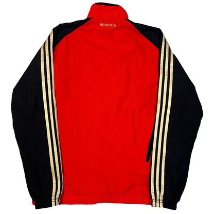 Adidas 2009/10 Benfica Tracksuit In Red & Black ( S )