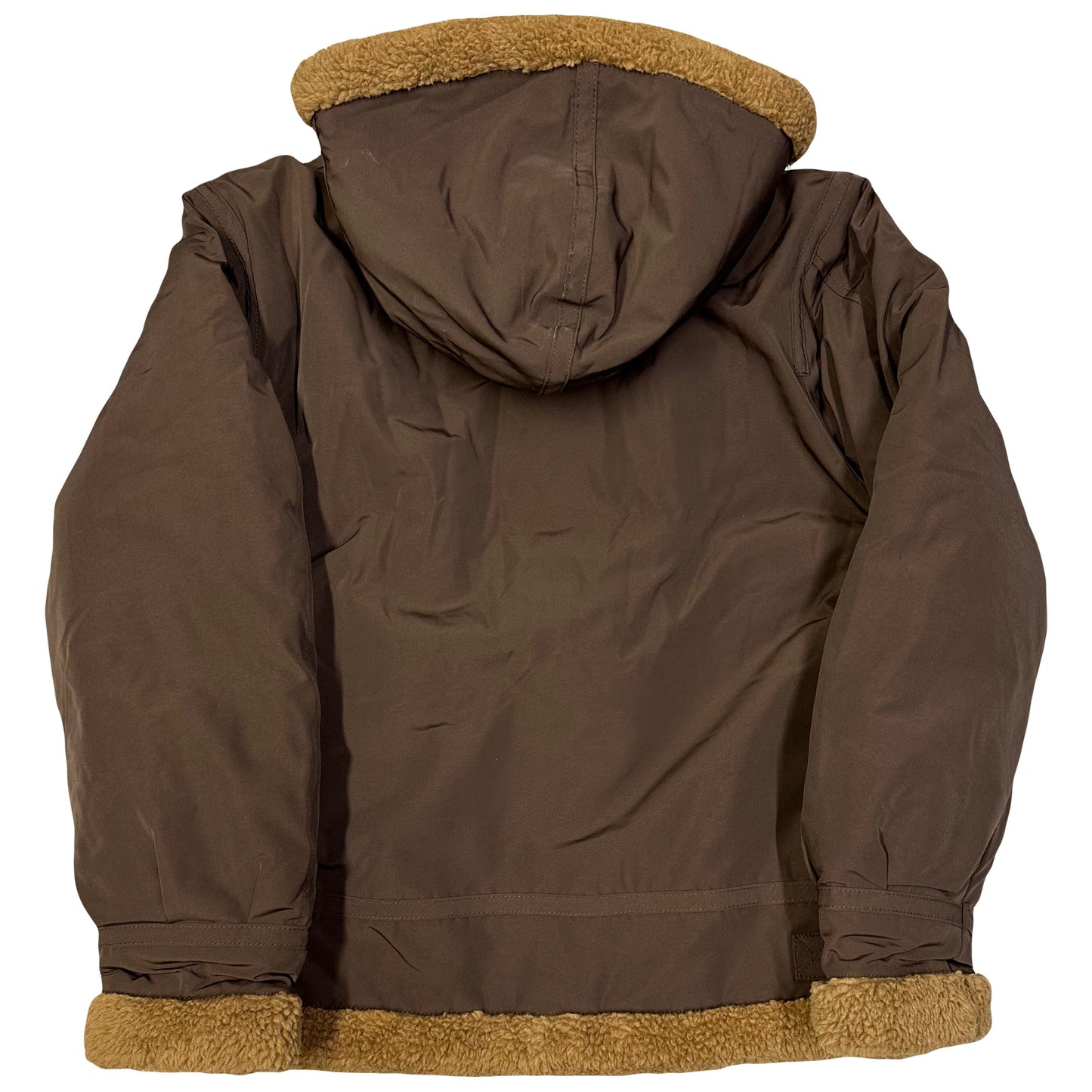 Avirex Fleece Lined Jacket In Brown ( L )