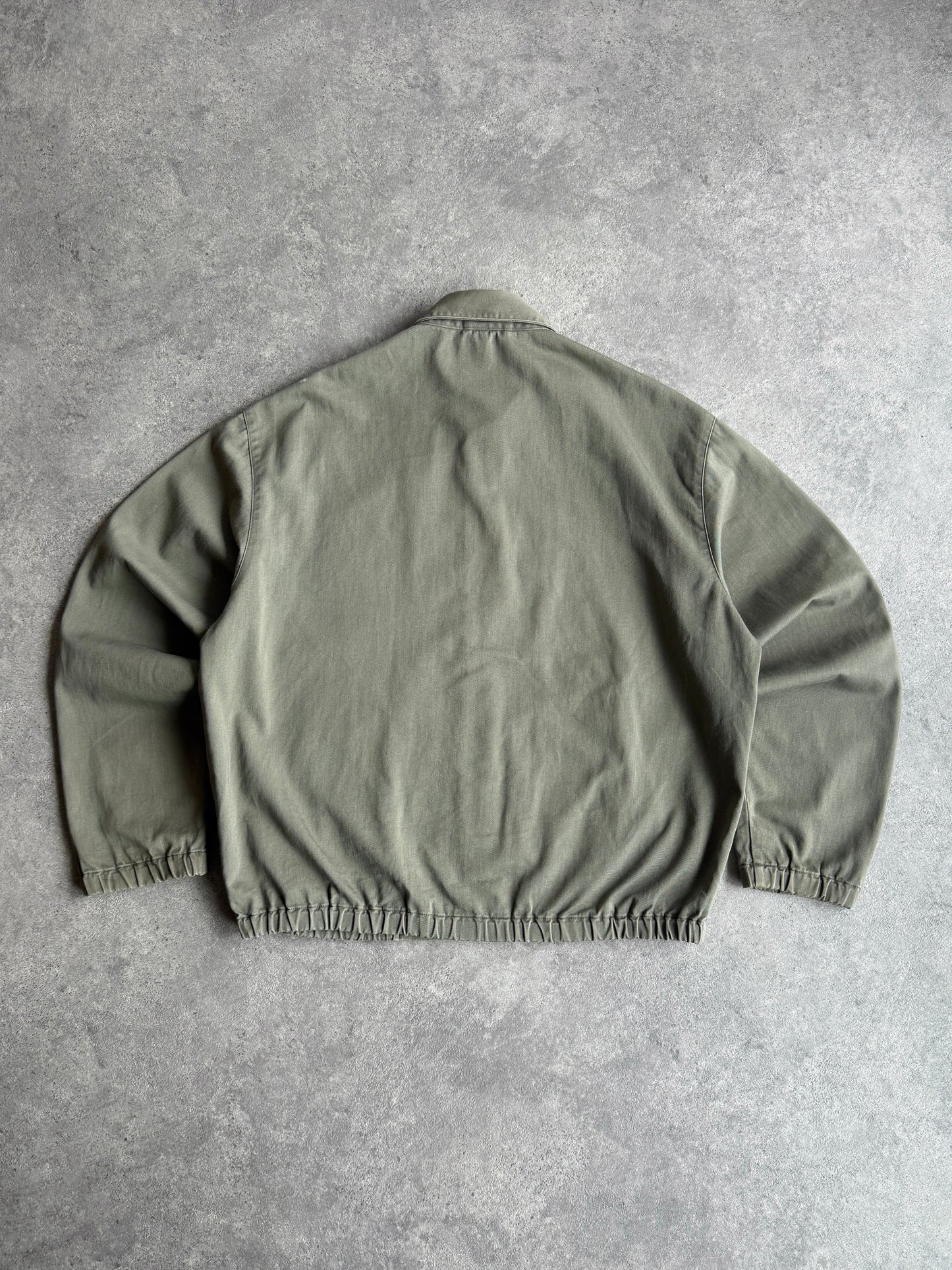 yves saint laurent 2000s embroidered harrington jacket (m)