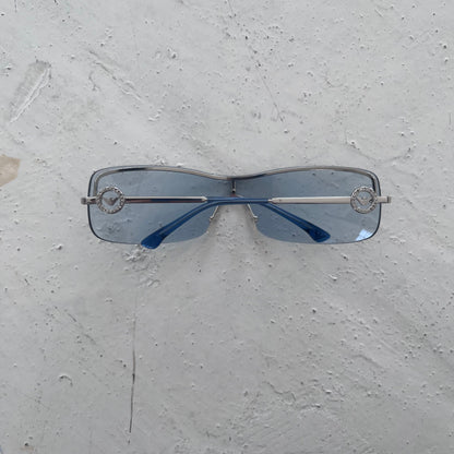 2000s emporio armani sunglasses | O/S, Silver