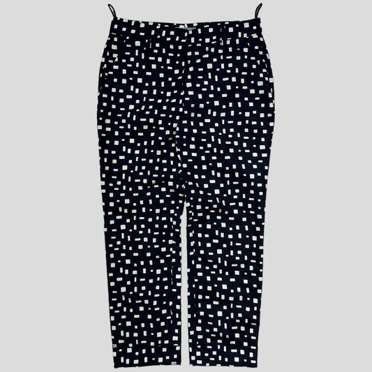 Prada Milano 2013 Silk Geometric Trousers - IT38 (UK8) | O/S, Multicoloured