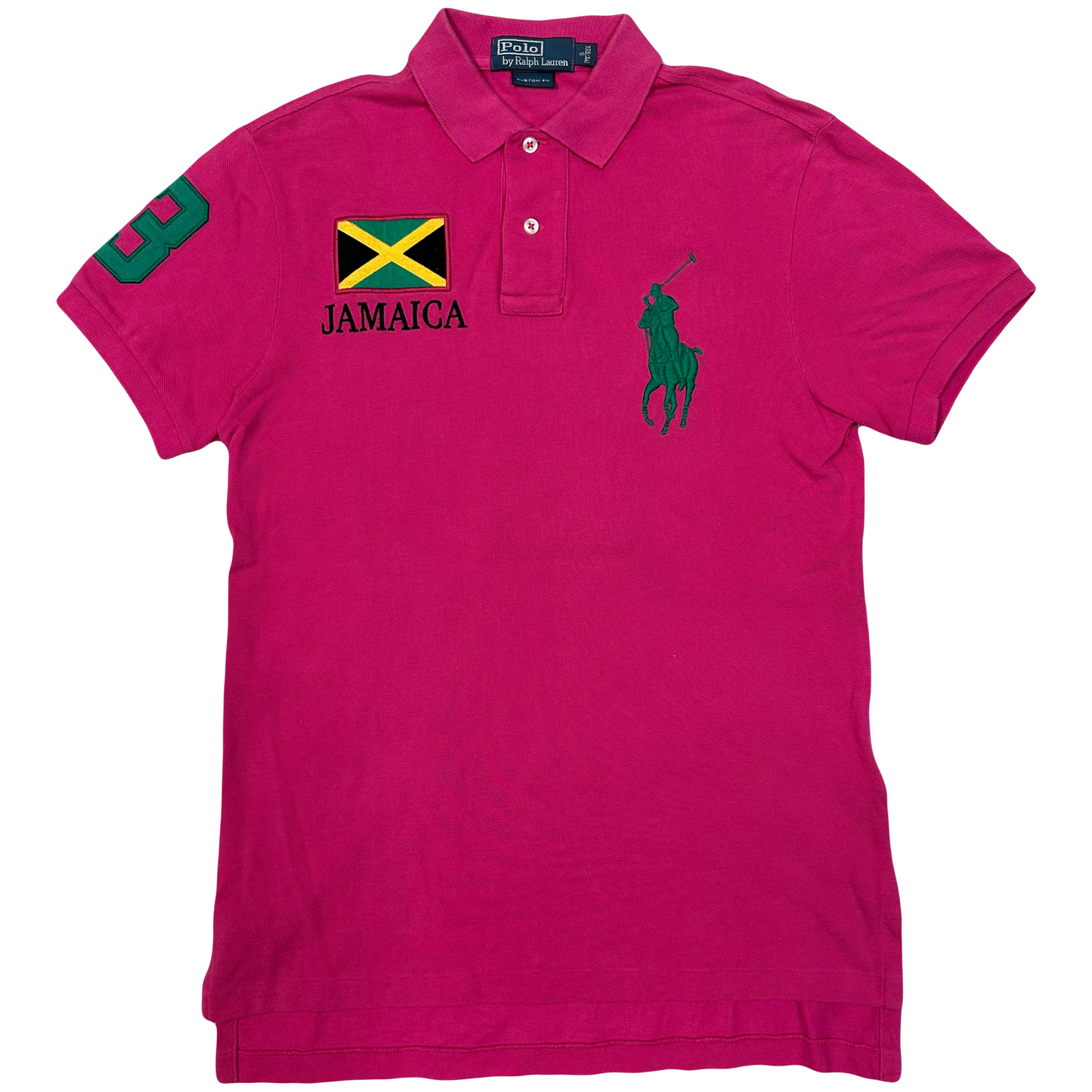 Ralph Lauren Jamaica Polo In Pink ( S )