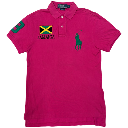 Ralph Lauren Jamaica Polo In Pink ( S )