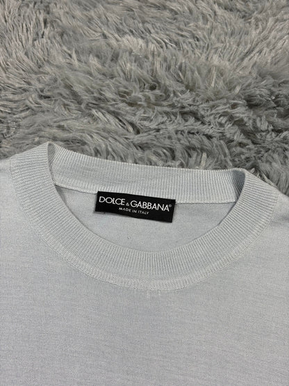 Dolce & Gabbana Ombré Waterfall Lightweight Knit Jumper - M | O/S, Blue