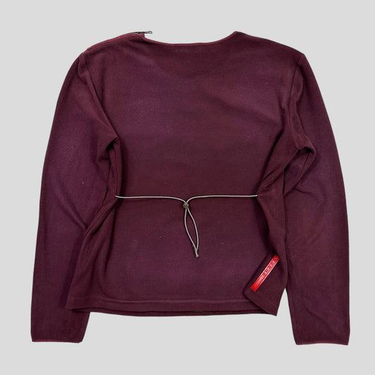 Prada Sport 00’s Technical Pullcord Fleece - S | Large, Purple