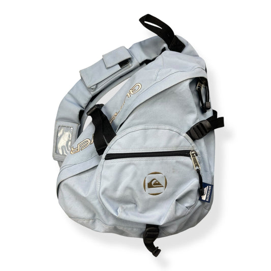 2000's Quiksilver Baby Blue Sling Bag | O/S, Multicoloured