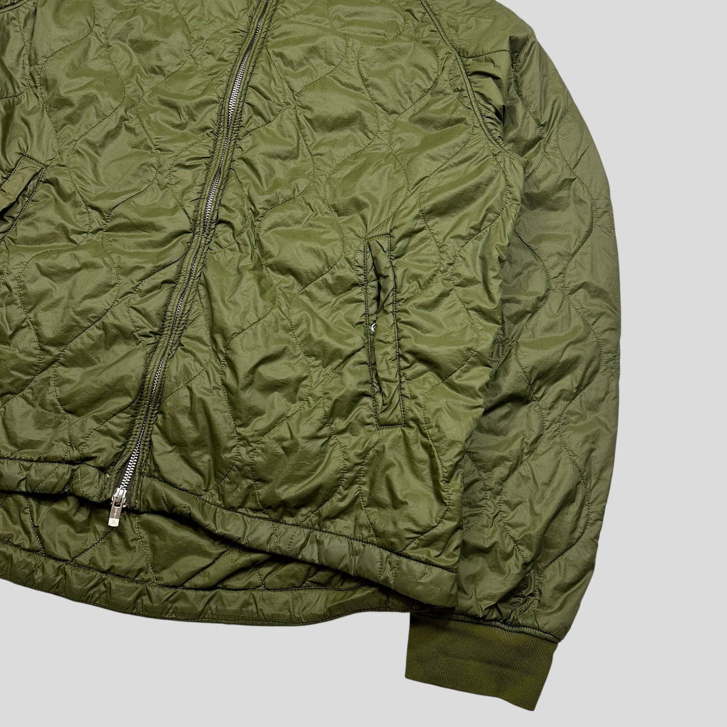 CP Company 00’s Onion Stitch Quilted Puffer Jacket - L | Default Title, Green