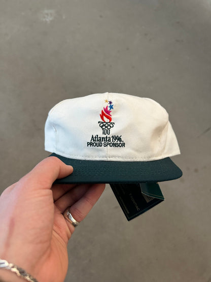 1996 Atlanta Olympics Pontiac Deadstock Cap | O/S, White