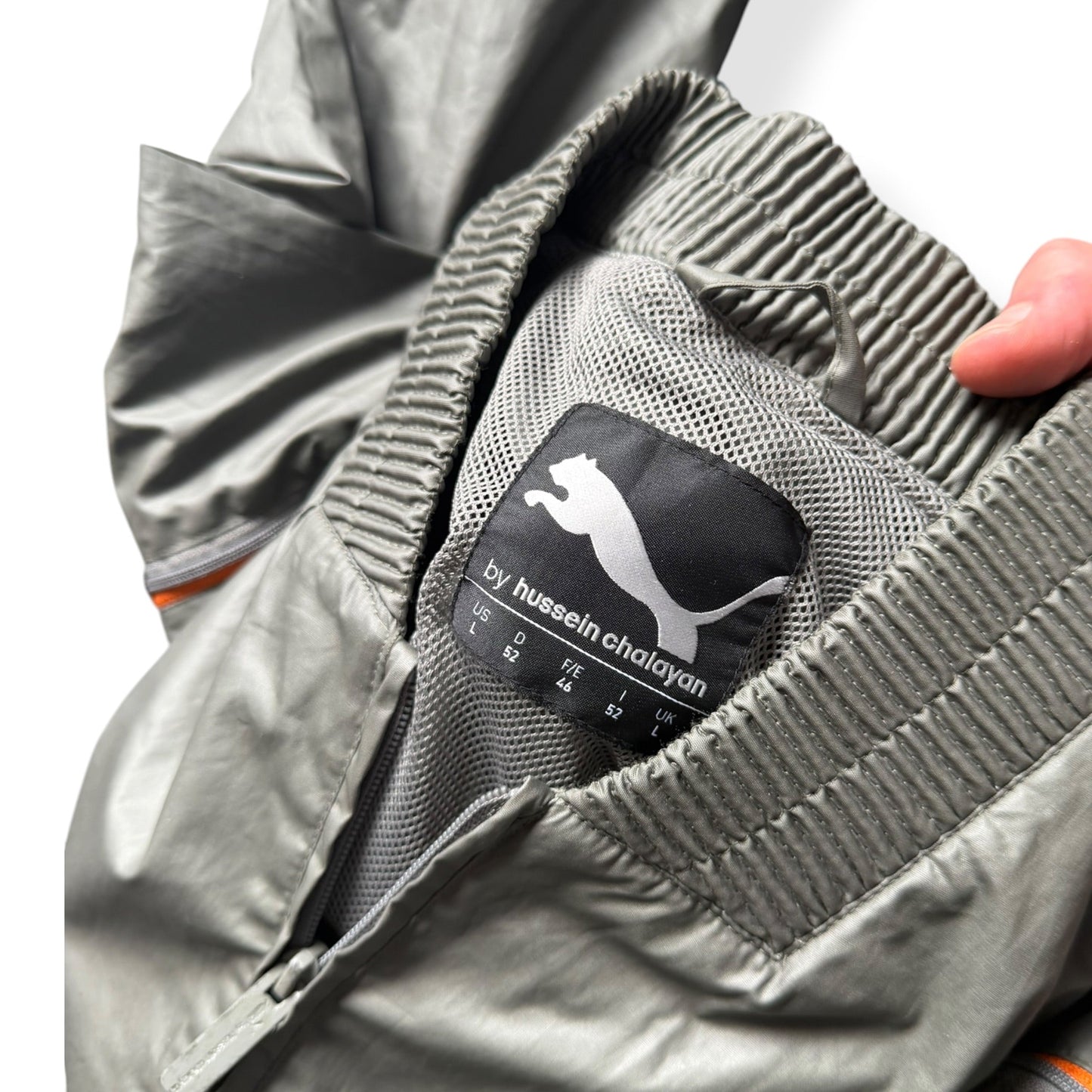 2000's Puma by Hussein Chalayan Expandable Shoulder Bomber (L) | Default Title, Grey