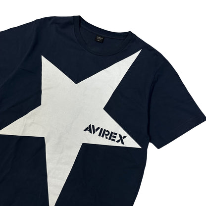 Avirex Star T-Shirt In Navy ( XL )