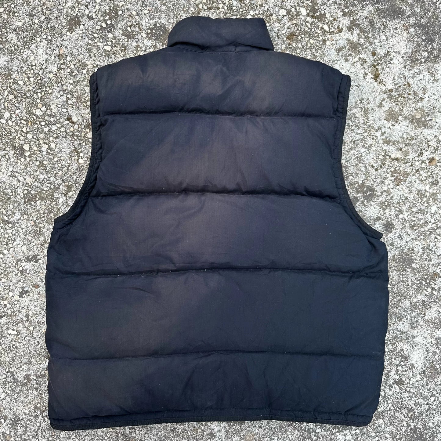 A/W 1994 Black Satin Goose Down Gilet