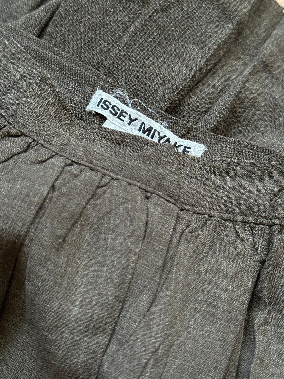FW/99 Issey Miyake Ready To-Wear Runway Midi Pleated Skirt S | O/S, Multicoloured