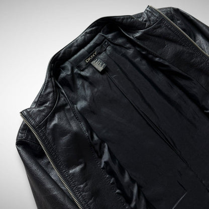 DKNY Leather WMNS Biker Jacket (1990s)
