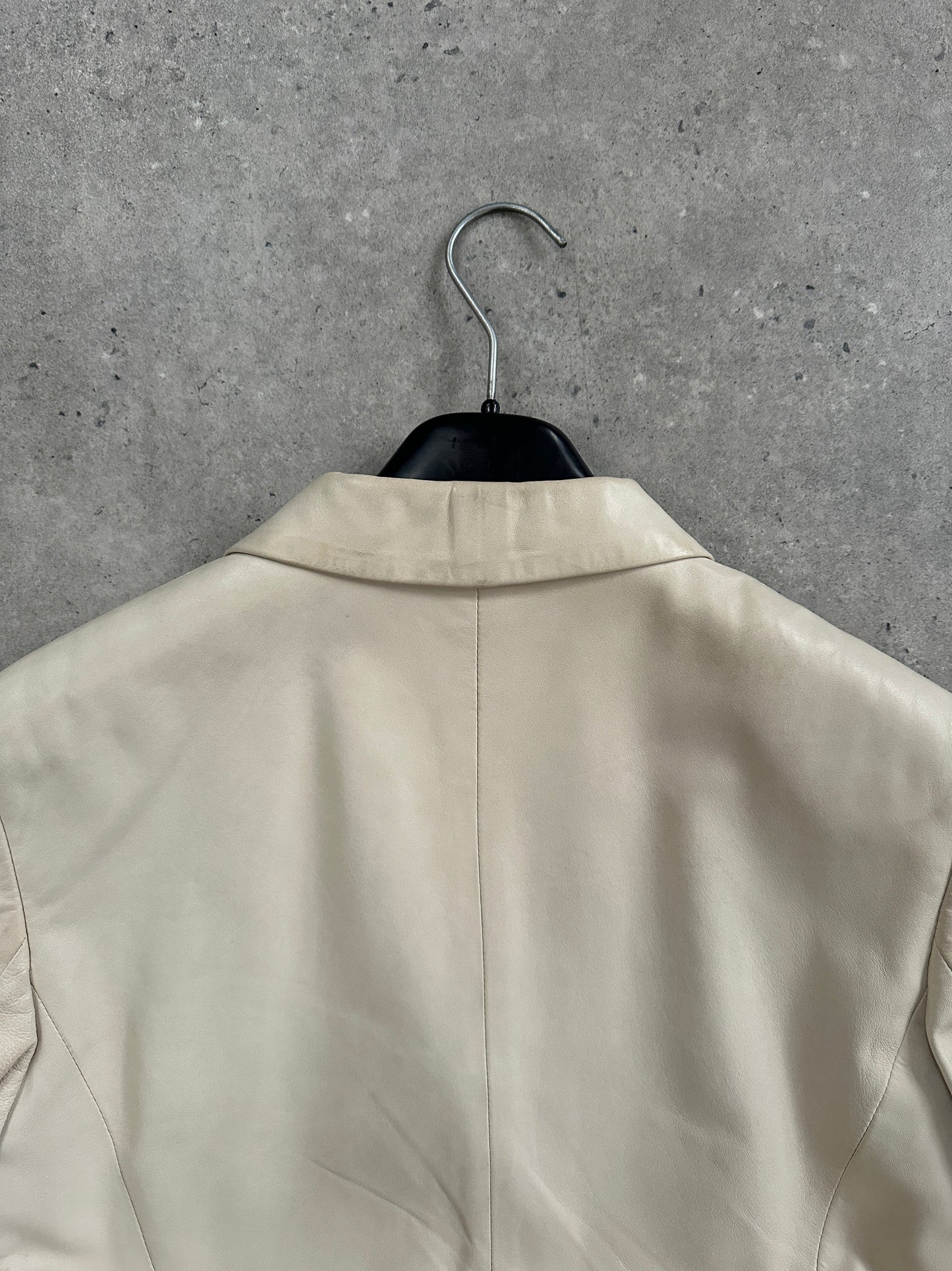 Gianni Versace 1990s Leather Jacket - S