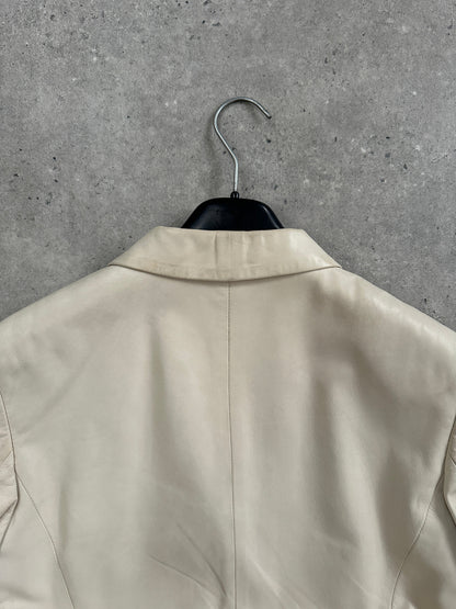 Gianni Versace 1990s Leather Jacket - S