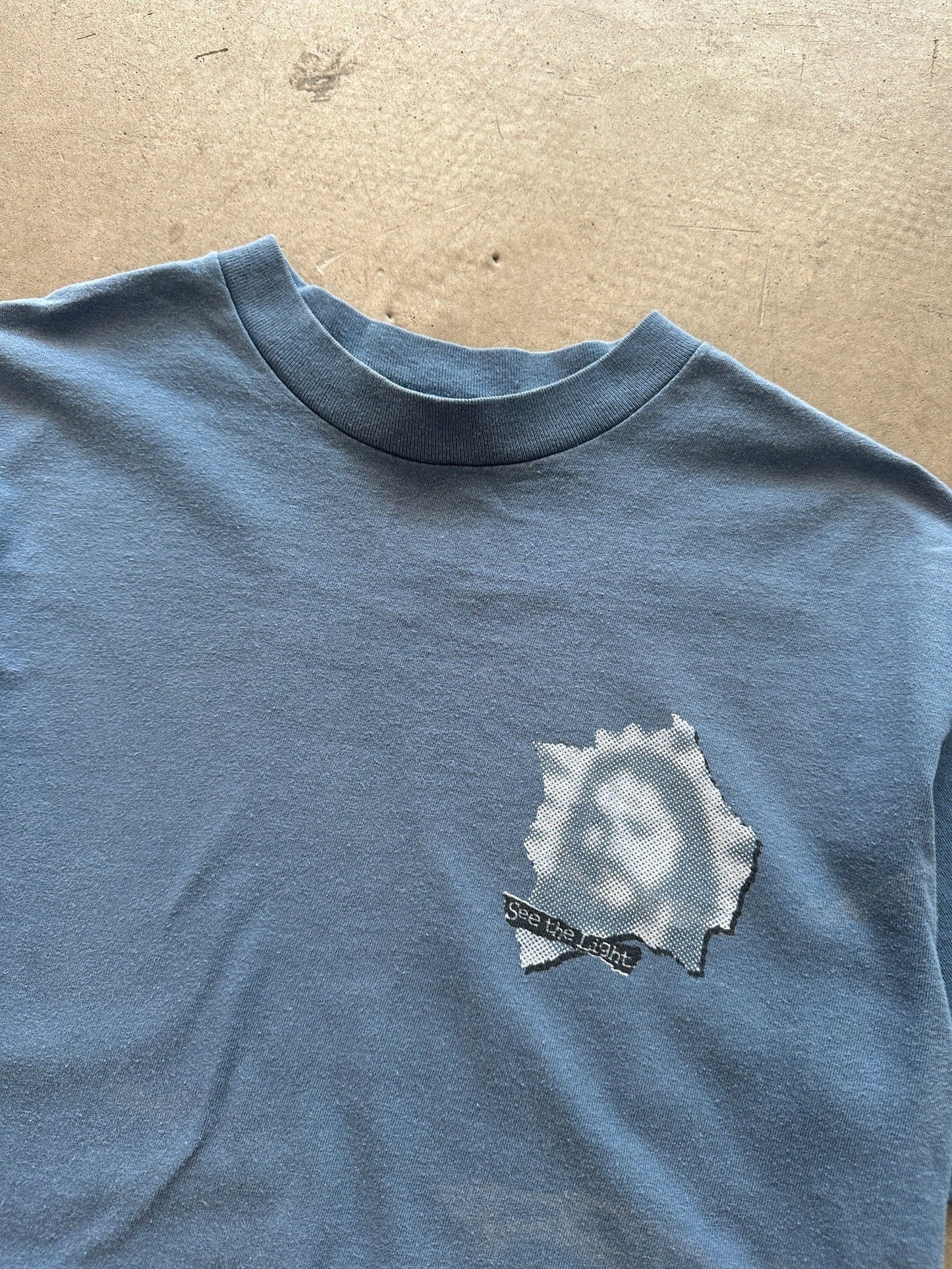 1990’s See The Light T-Shirt - M | Medium, Red