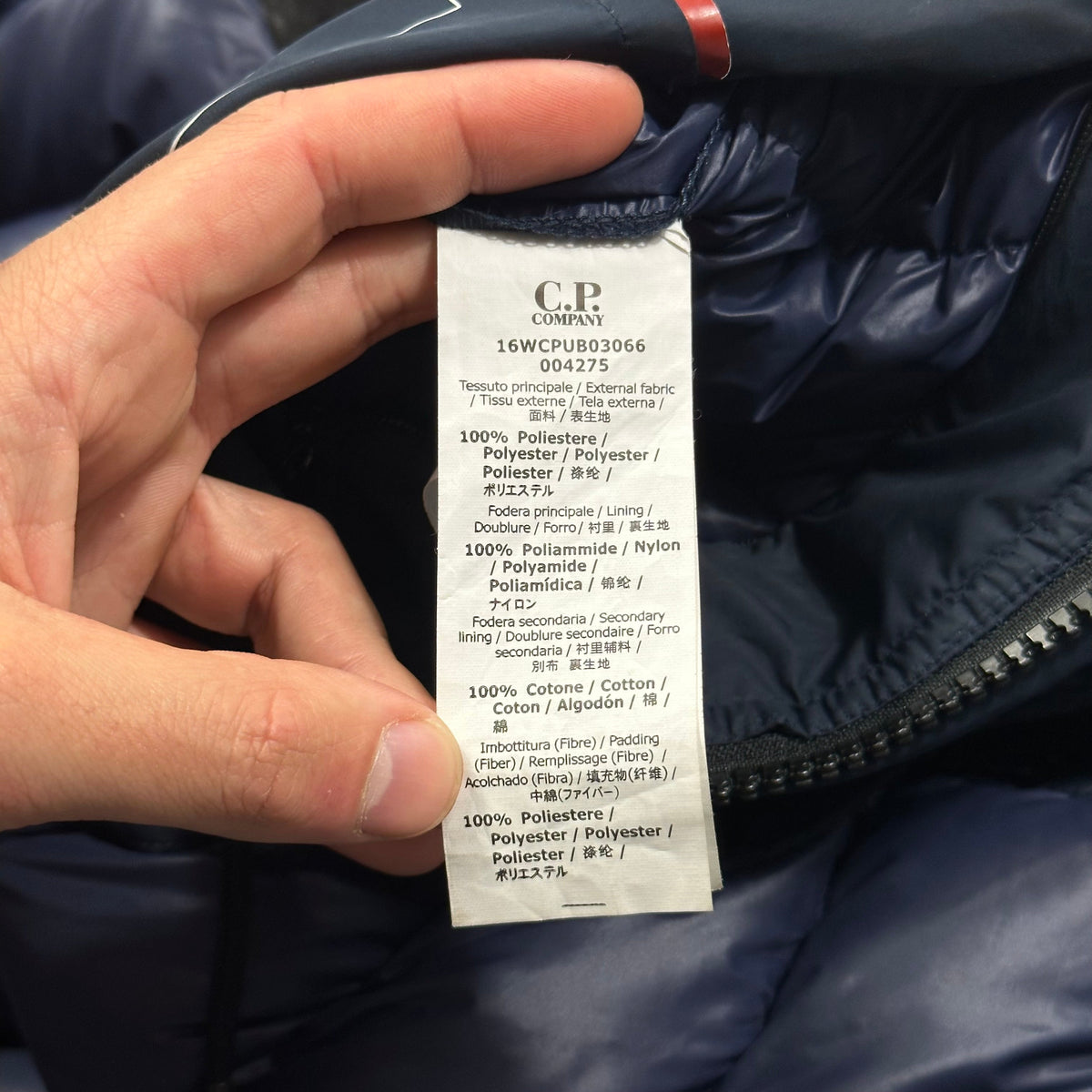 CP Company Micro-M Waterproof Down Jacket - IT54 (XL) | XL, Multicoloured